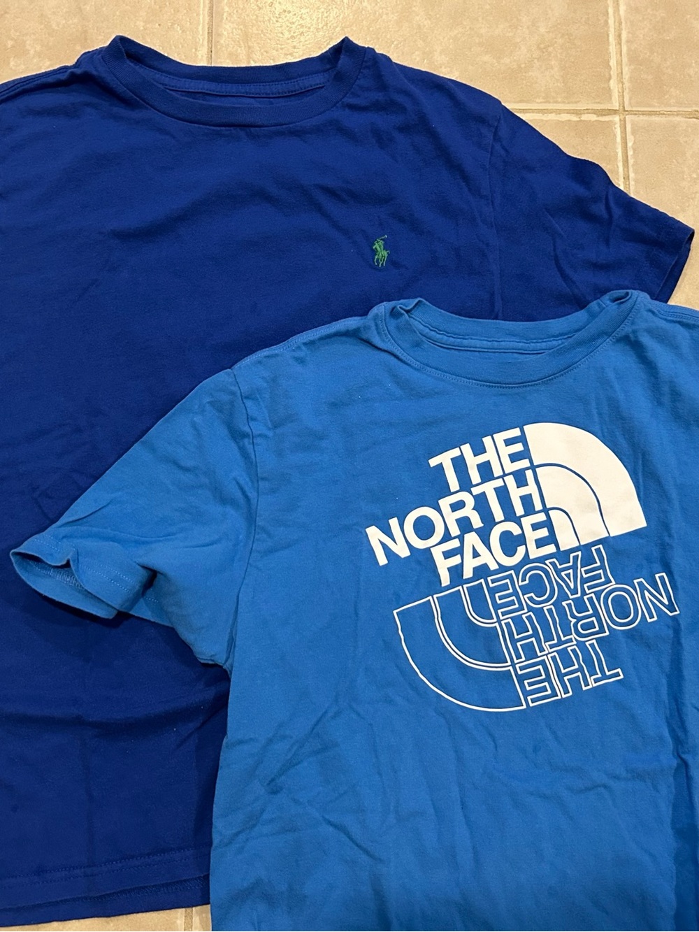 North Face and Polo Tshirts for Boys